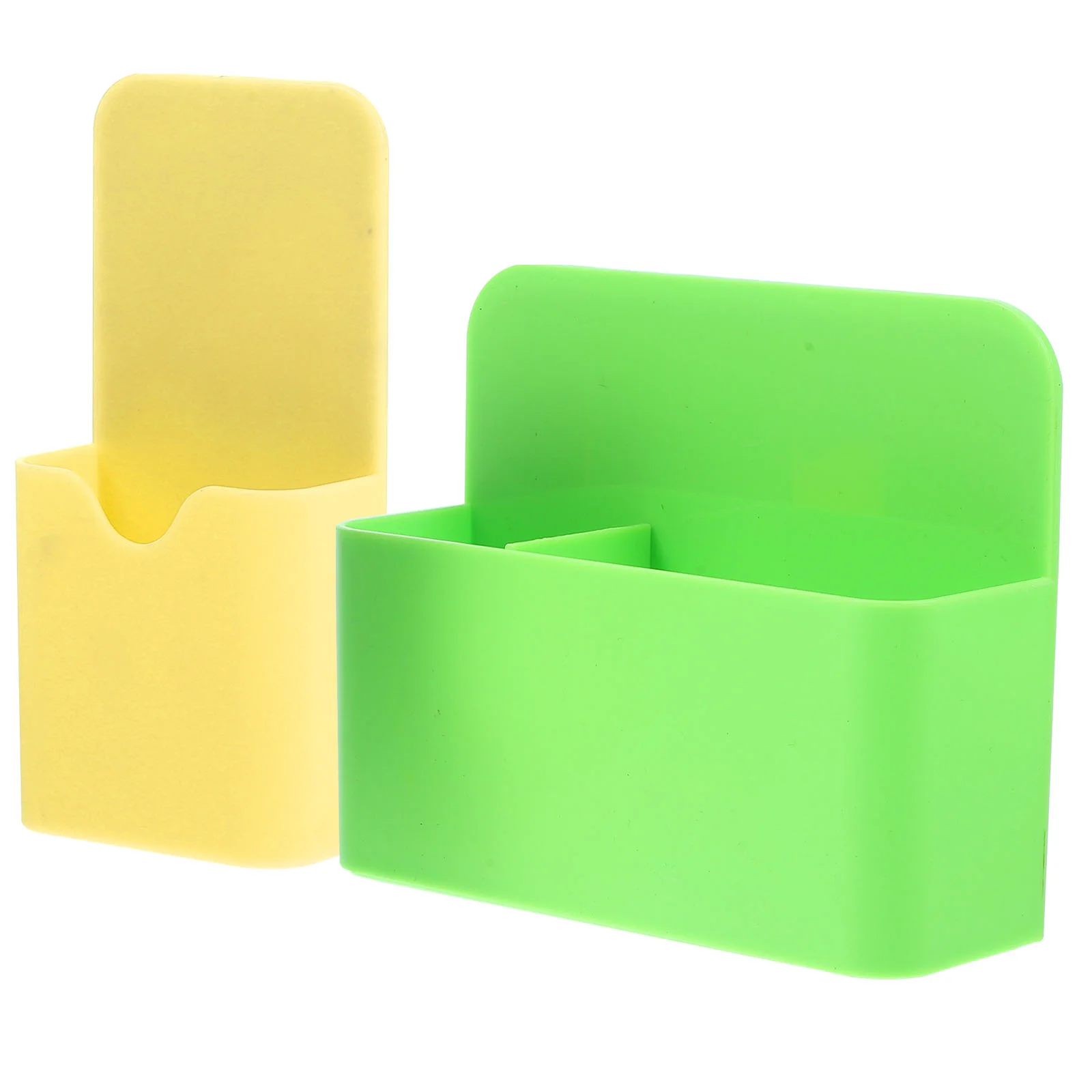 

2Pcs Magnetic Pen Holders Magnetic Cup Holders White Board Eraser Holders Chalk Storage Boxes