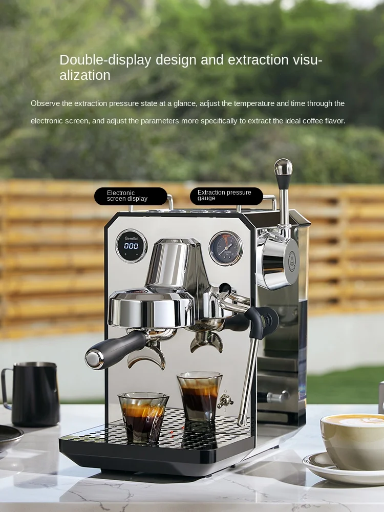 Coffee Machine Gemilai CRM3006 Italian semi-automatic Home small office espresso made in China