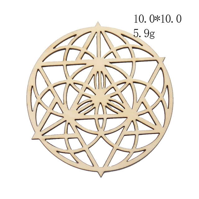 차크라 나무 보드: 형이상학적 명상과 의식의 문