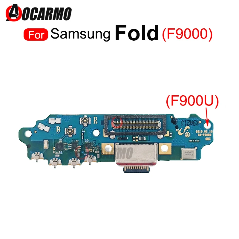 

1 шт. для Samsung Galaxy Fold F9000 F900u F907N USB зарядная док-станция зарядный порт гибкий кабель запасная часть