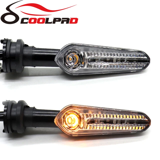 LED Indicator Direzione Per Yamaha MT07 R1 R3 R6 | Anteriore/Posteriore, 12V Amber - Foto 11