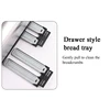 PBOBP Bread Toaster For Sandwiches Waffle Maker Electric Kitchen Double Oven 220V Mini Toaster Hot Air Convection 6