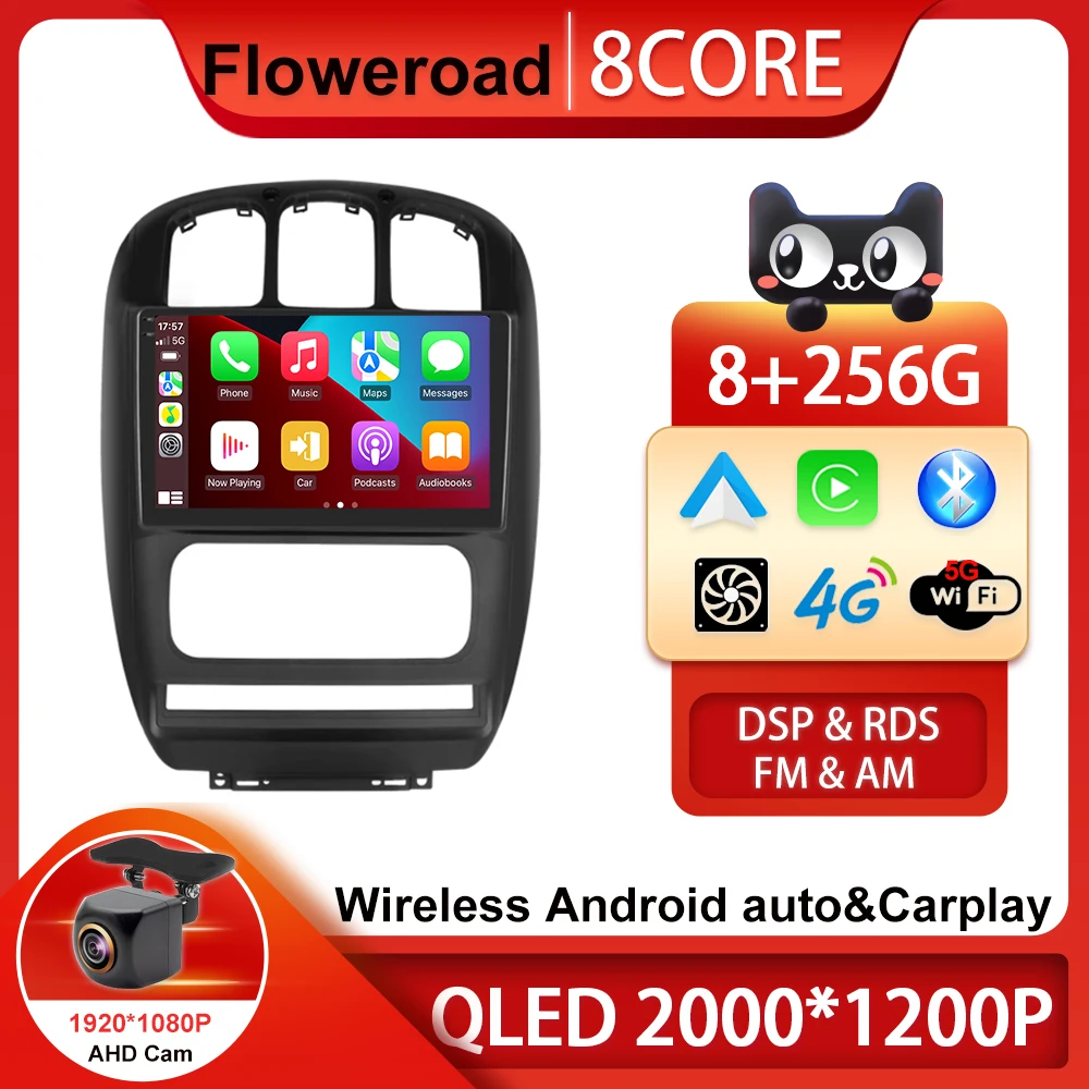 

10.1Inch 8+256G Android 13 Car Stereo Car Radio Carplay Android Auto for Chrysler Town & Country 2006-2012 GPS HIFI