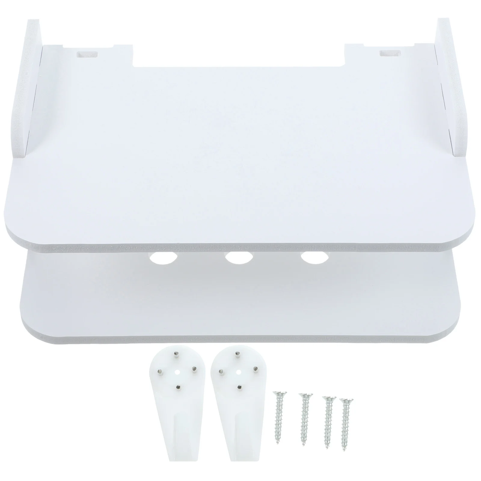 

Wall-mounted Storage Rack Shelf for Projector Router Floating Stand Television Shelves Bedside Steel Decor