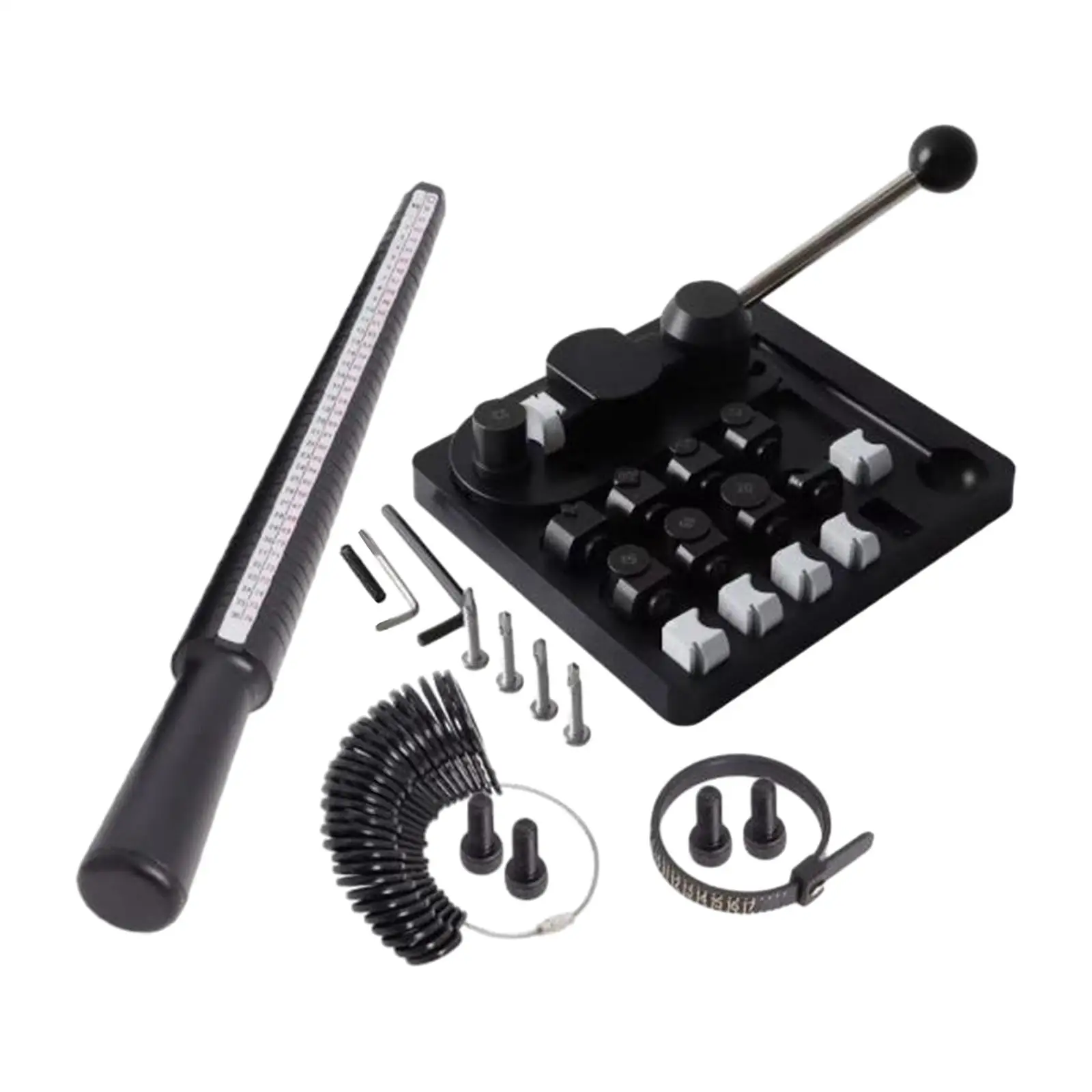

Ring Bender Set, Measuring Tool Ring Earring Bending Tool for Jewelry Making Jewelers Jewelry Stores Jewelry Repairman Beginners