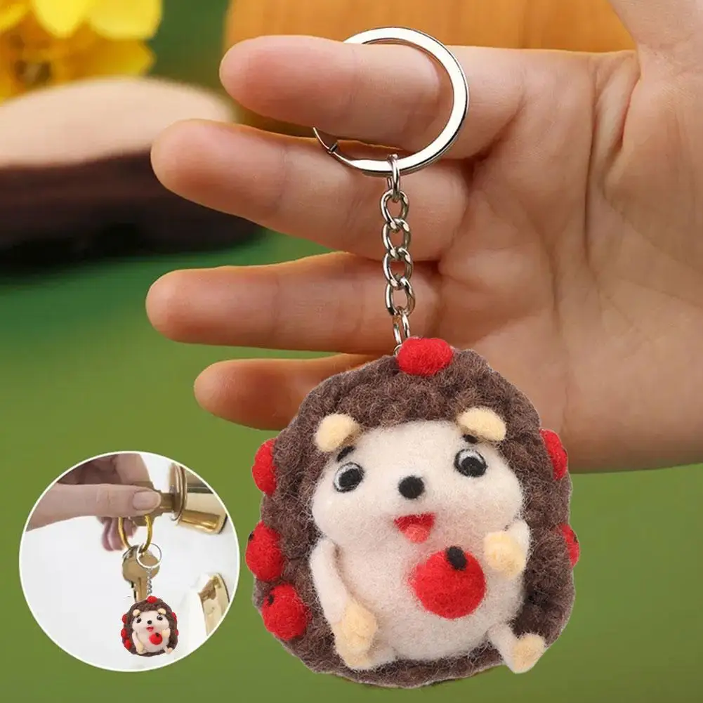 

Набор войлочных материалов «сделай сам» с валяющим малым животным комбинация шерстяного войлока «сделай сам» Инструкция на английском языке набор войлочных материалов