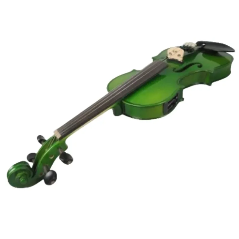 Good 4 strings Green colors 15-16" electric acoustic viola , Wonderful Sound