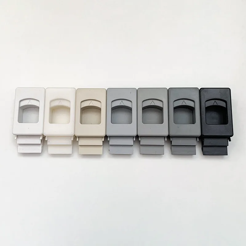 Plastic Clasp Safety Door Latch Spring Buckle Snap Lock Invisible