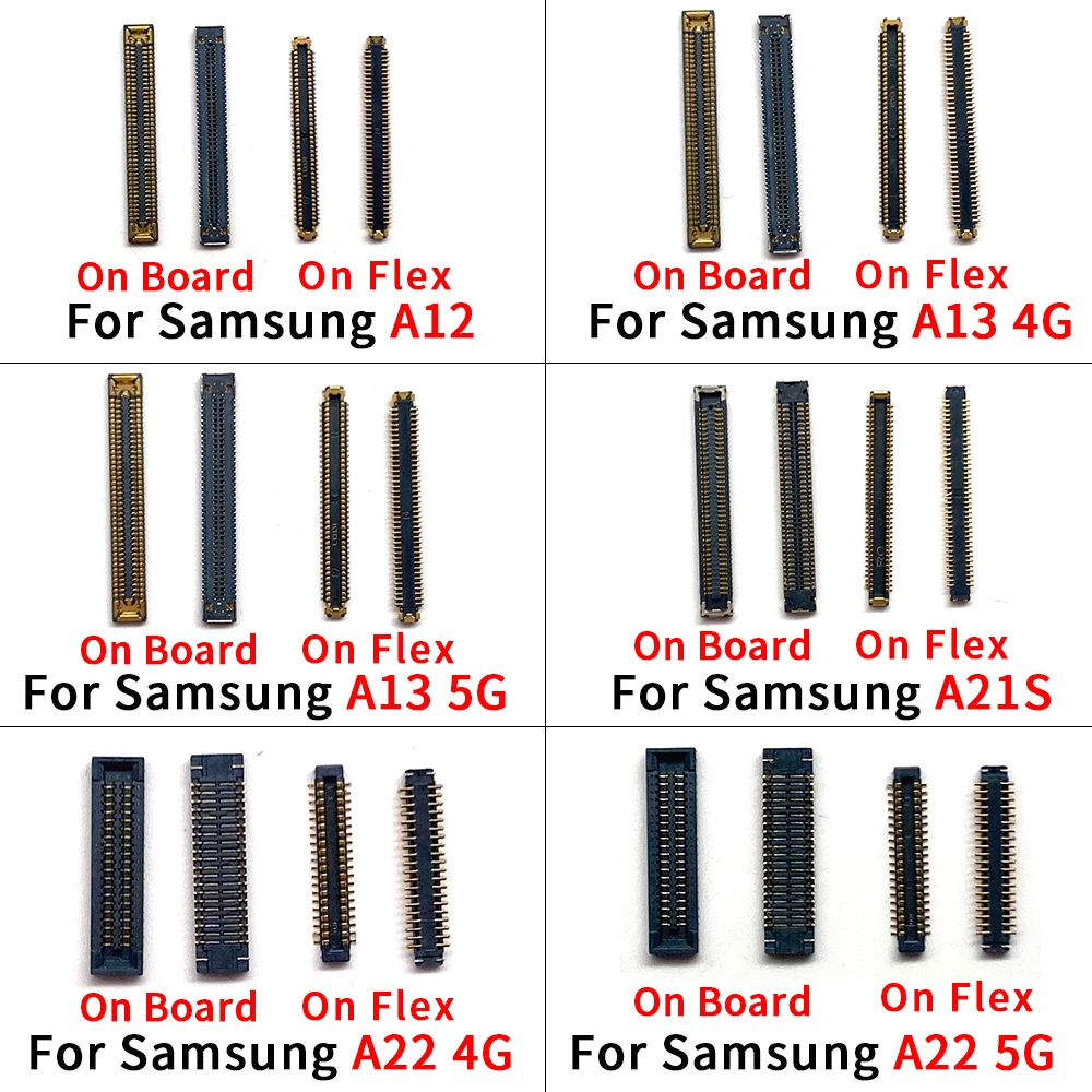 

10 шт., разъем USB FPC для зарядки Samsung A12 A13 4G
