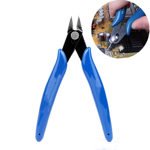 1PC Universal Pliers, Wire Cutters with Return Spring,Cable Cutting Side  Snips Flush Stainless Steel Nipper Hand Tools,5 Inches - AliExpress