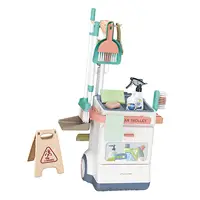 Kids Cleaning Set Pretend Play Toy Role Play Game for Toddlers Kids 2