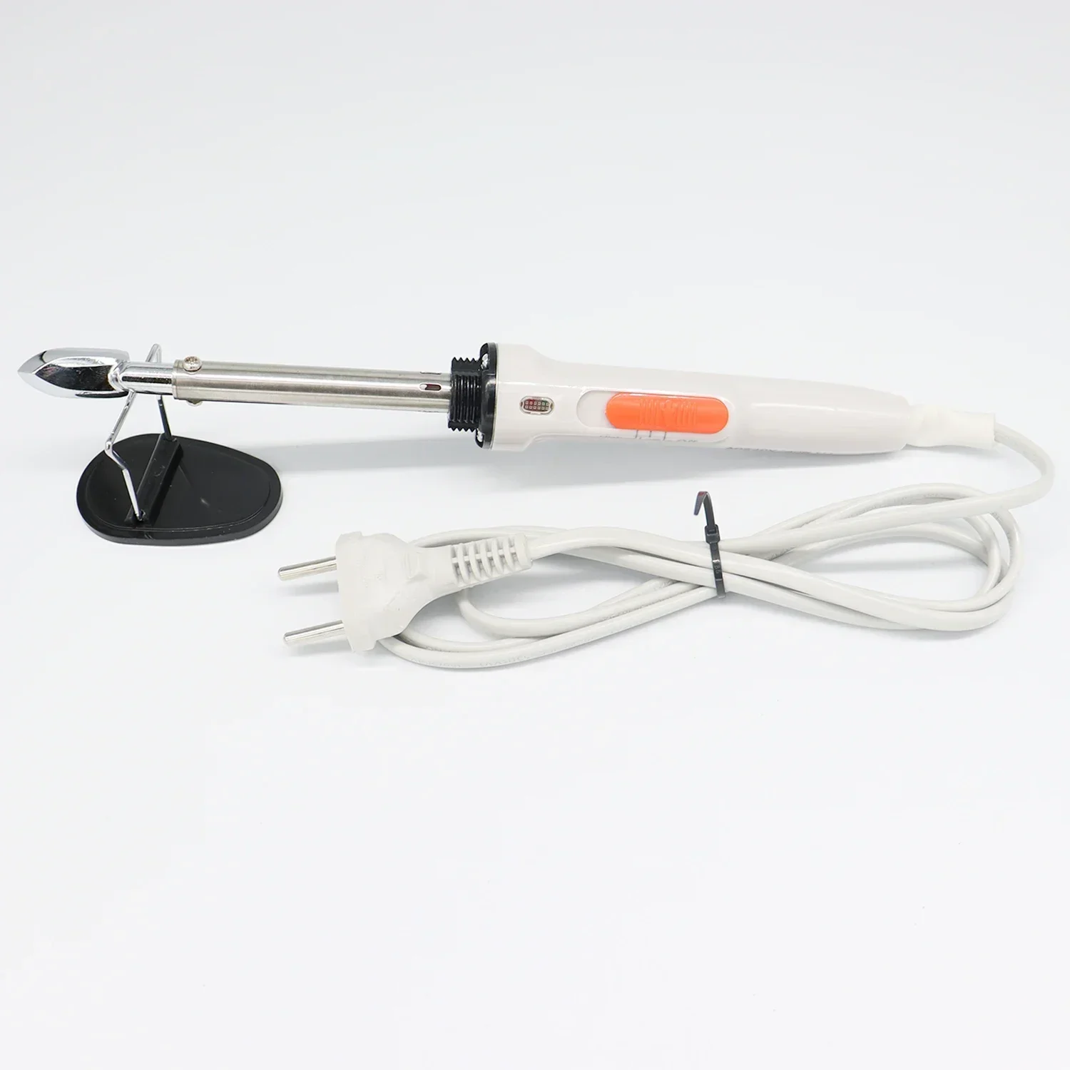 Leather Iron 40W Mini Portable Ironing Tool Wrinkle Removal Repair Pure Copper Head Plastic