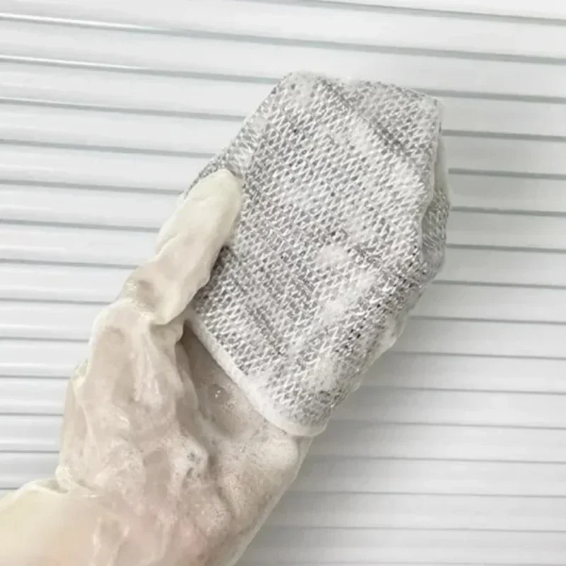 Rust Removal Cleaning Cloth Kitchen Magic Dishwashing Towel Metal Steel Wire Cleaning Rag Microwave Stove Clean Tools Dish Cloth dish cleaning cloth kitchen cleaning tool