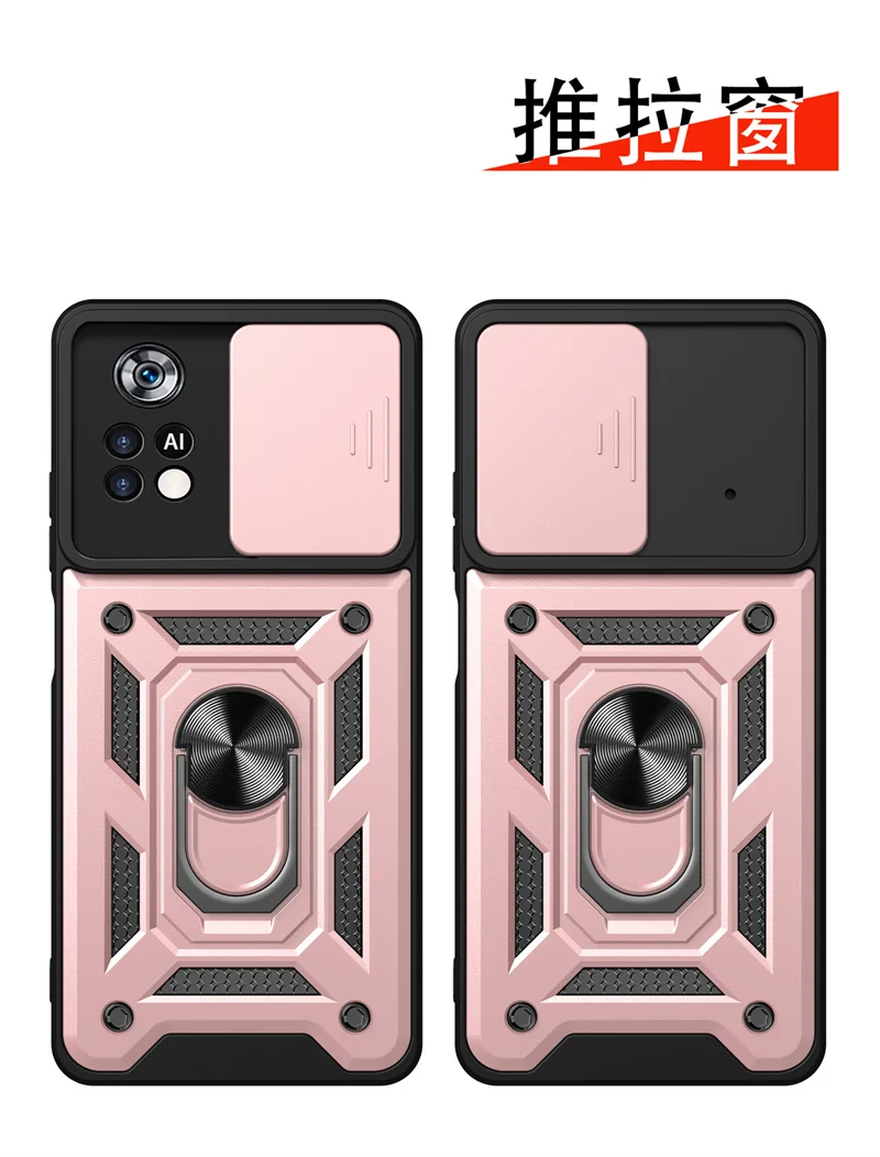 Rutsche Kamera Objektiv Schutz Rüstung Fall Für Mi POCO X6 X5 X4 X3 Pro NFC Stoßstangen Ring Abdeckung Für POCO X4 F4 GT M4 M6 F3 F5 Pro – Detail 9