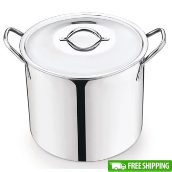12-Quart Stainless Stock Pot 1