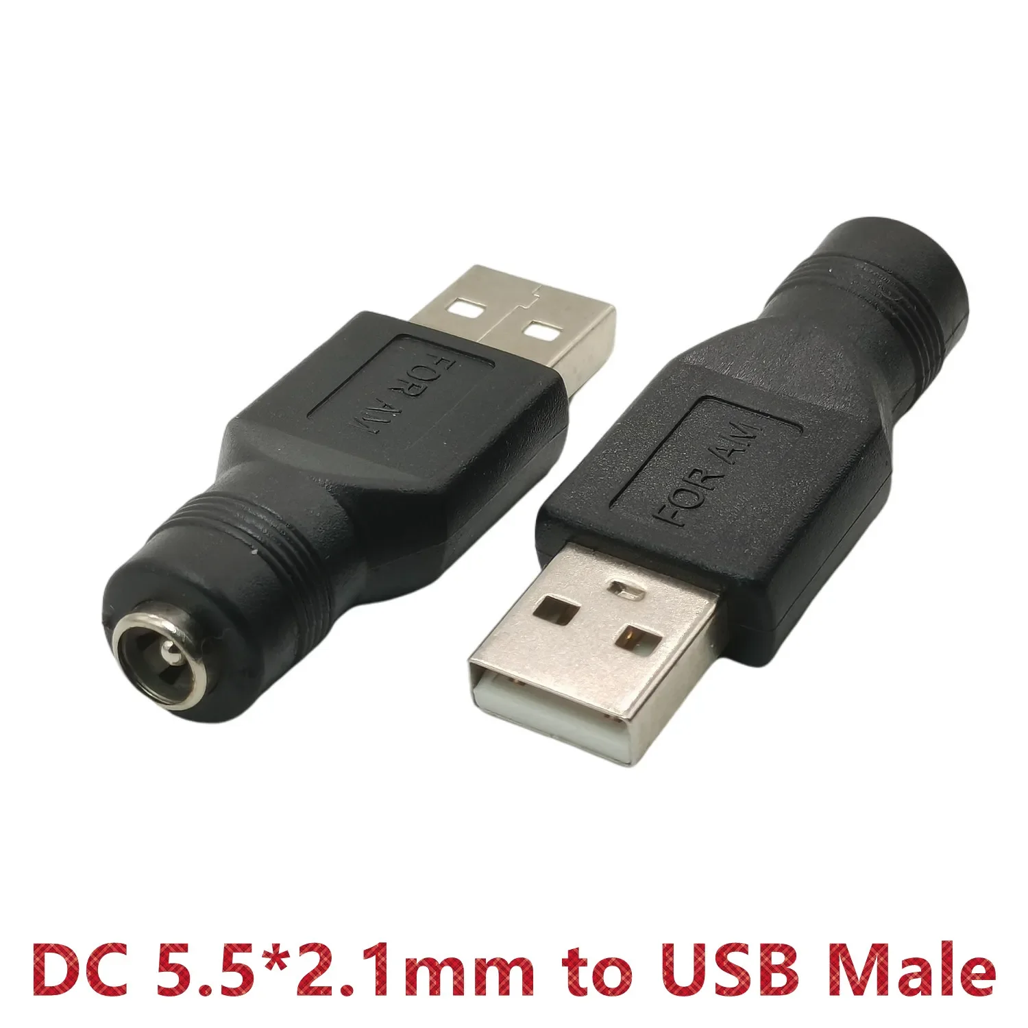 Universal USB to DC Power Adapter - 5V Connector with 5.5mm x 2.1mm Port