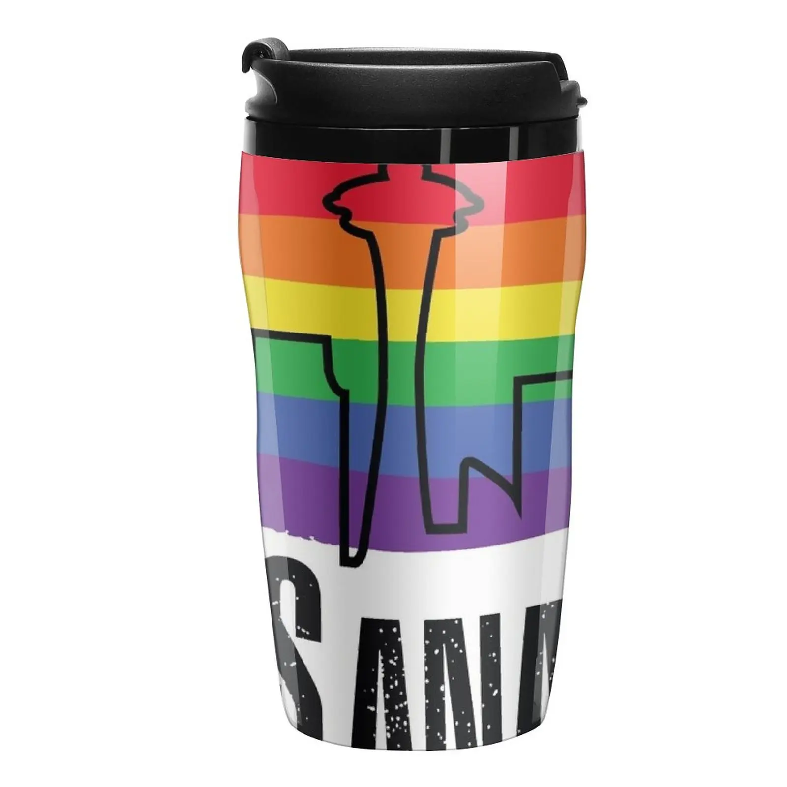 

New Gay's anatomy logo (Heartbeat skyline) Travel Coffee Mug Coffee Cups Set Thermo Coffee Mug Elegant Coffee Cups Butterfly Cup