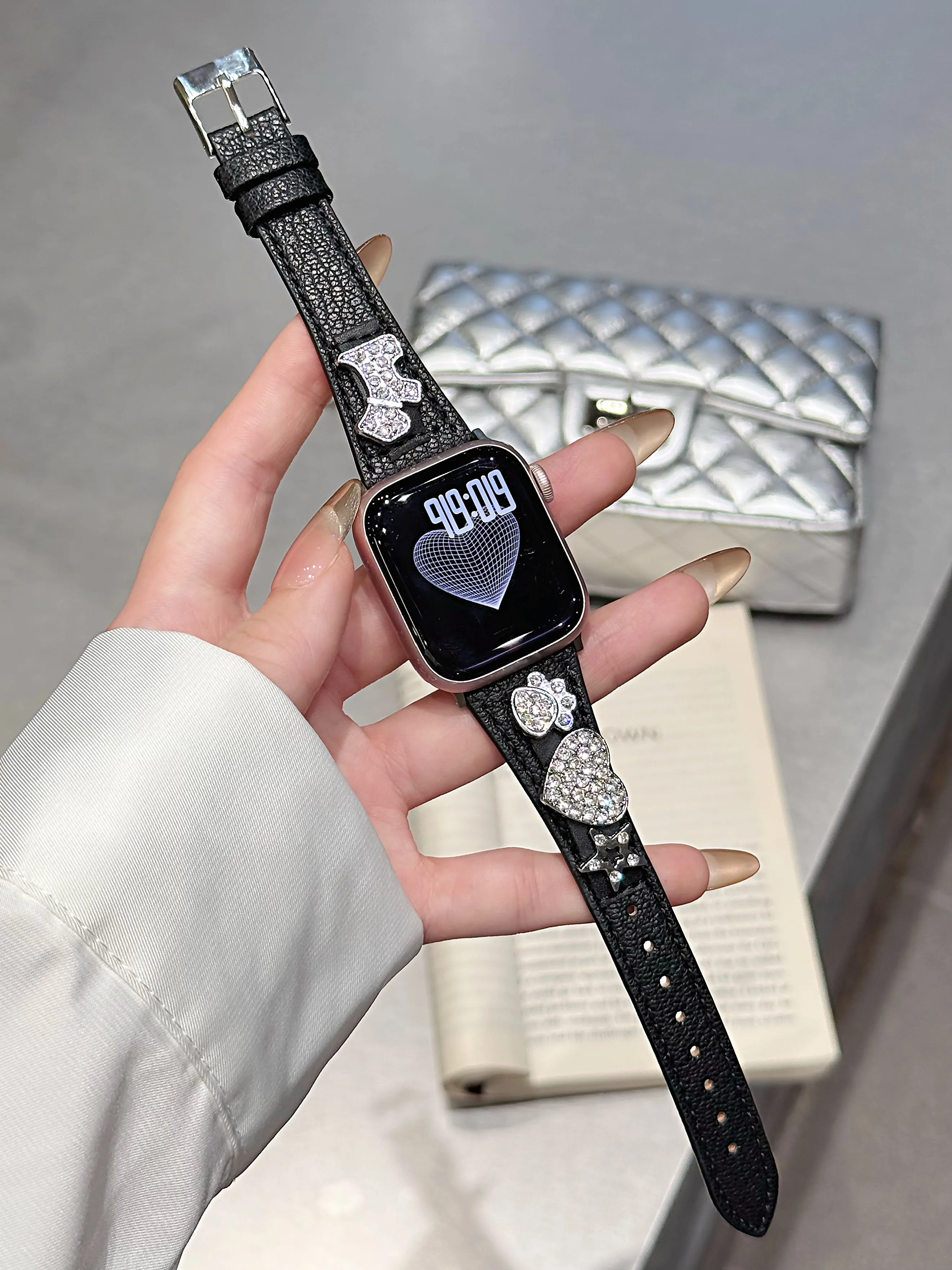 Elegant Leather Loop Wristband
