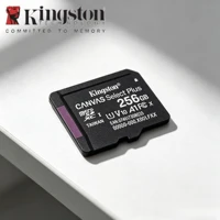 Kingston MicroSD TF Card 256GB 512GB 64GB 128GB Flash Memory Card A1 V10 Original Storage Micro SD Cards for Phone/Tablet/Switch 1
