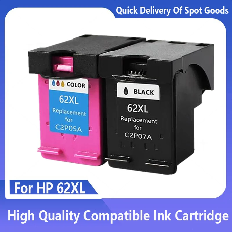

62XL Remanufactured Ink Cartridge For HP Envy 5540 5640 7640 5646 5546 5541 5542 Officejet 5740 5741 5742 5743 5745 200 Printer