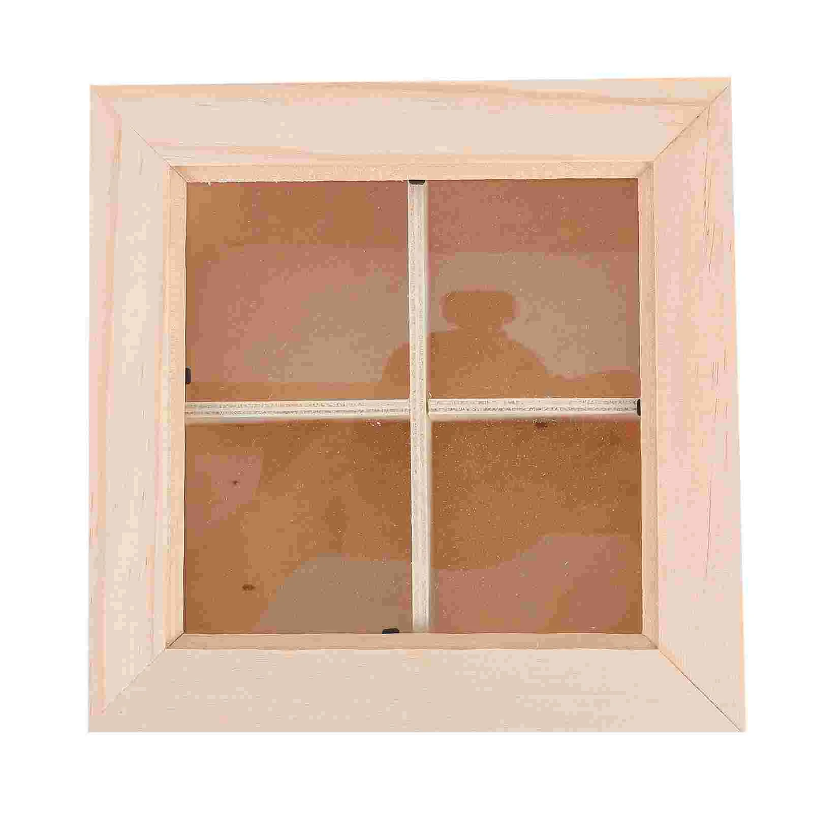 

Tea Bag Storage Box Home Supplies Reusable Organizer Creamer Wooden Holder with Clear Window