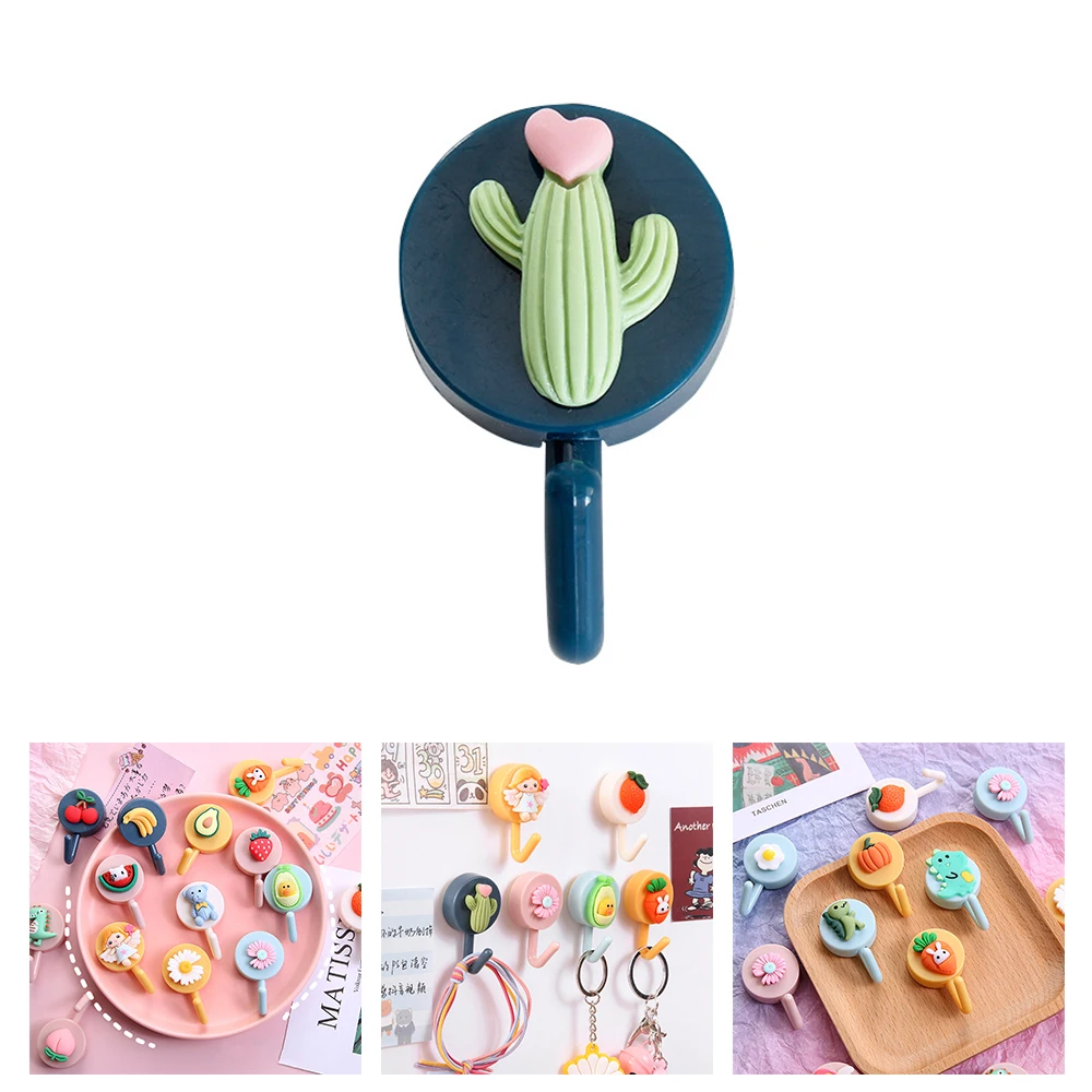 Wall Holder Multi Purpose Hooks Wall Organizer Hook Wall Mount Hooks 1pcs Cute Animal Wall Hook