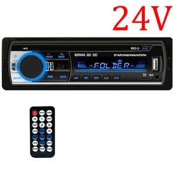 Universal 1 - DIN Car Stereo Multimedia MP3 Player with Bluetooth and USB Input (24V Radio)