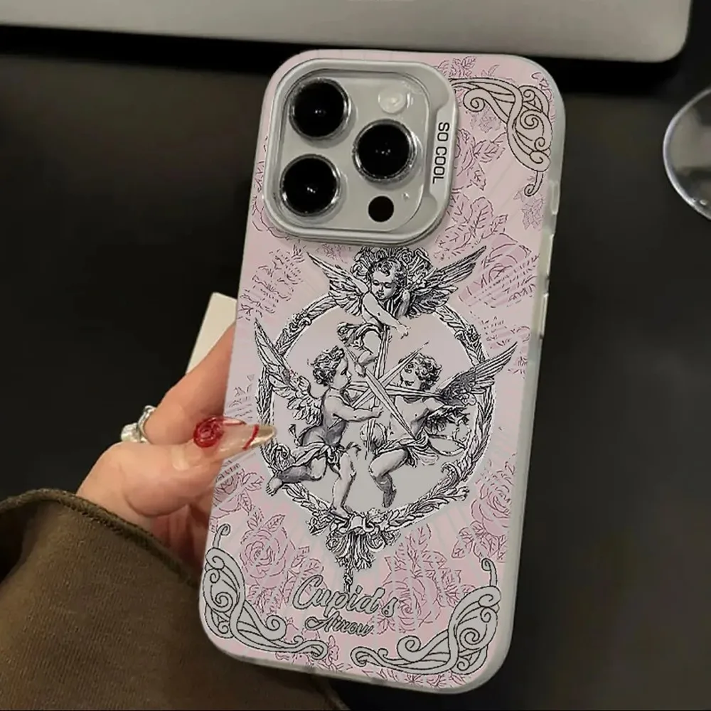 European Vintage Cupid Angel Phone Case