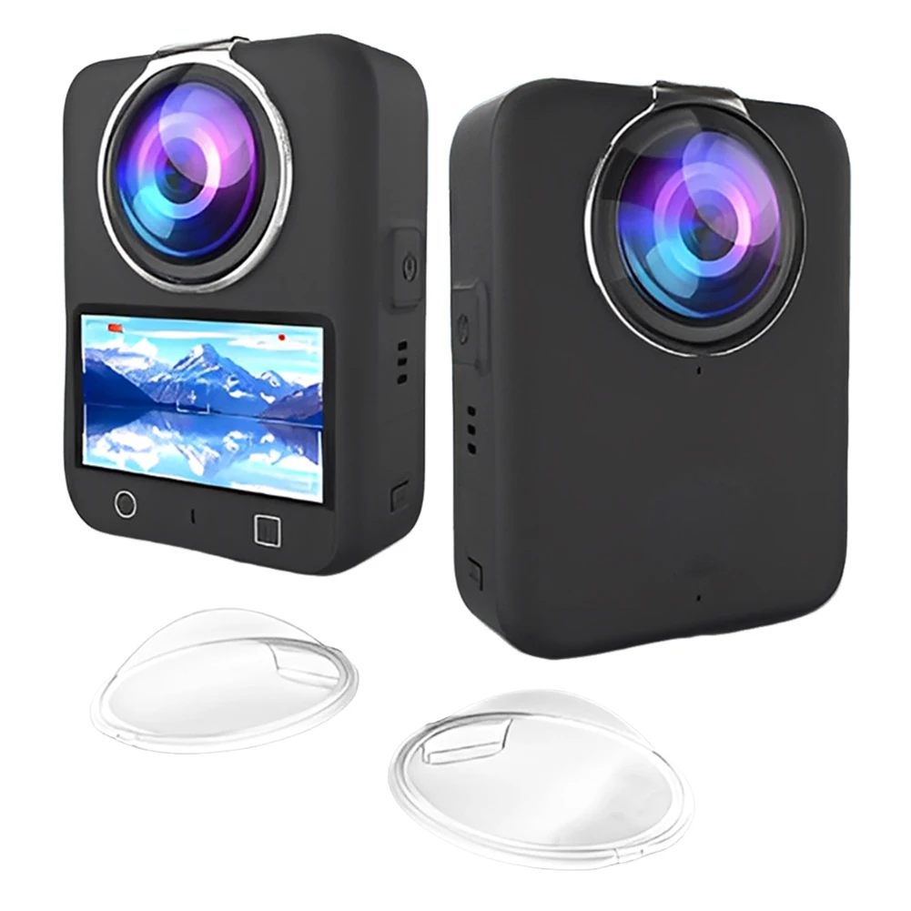 For DJI Osmo 360 Camera PC Lens Guard Anti-Collision Camera Protective Cover Seamless Plastic Lens Cover Lens Protect Sleeve