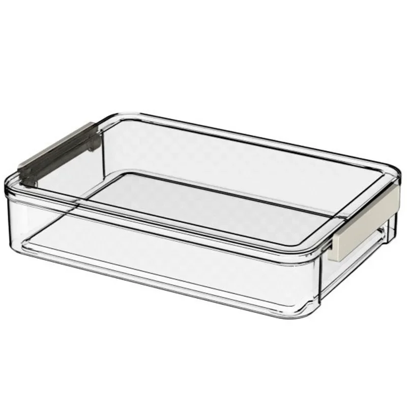 A4 Acrylic Document Organizer Transparent Desktop Paper Storage Box Exam File Holder Household Office Dust-Proof Card Case