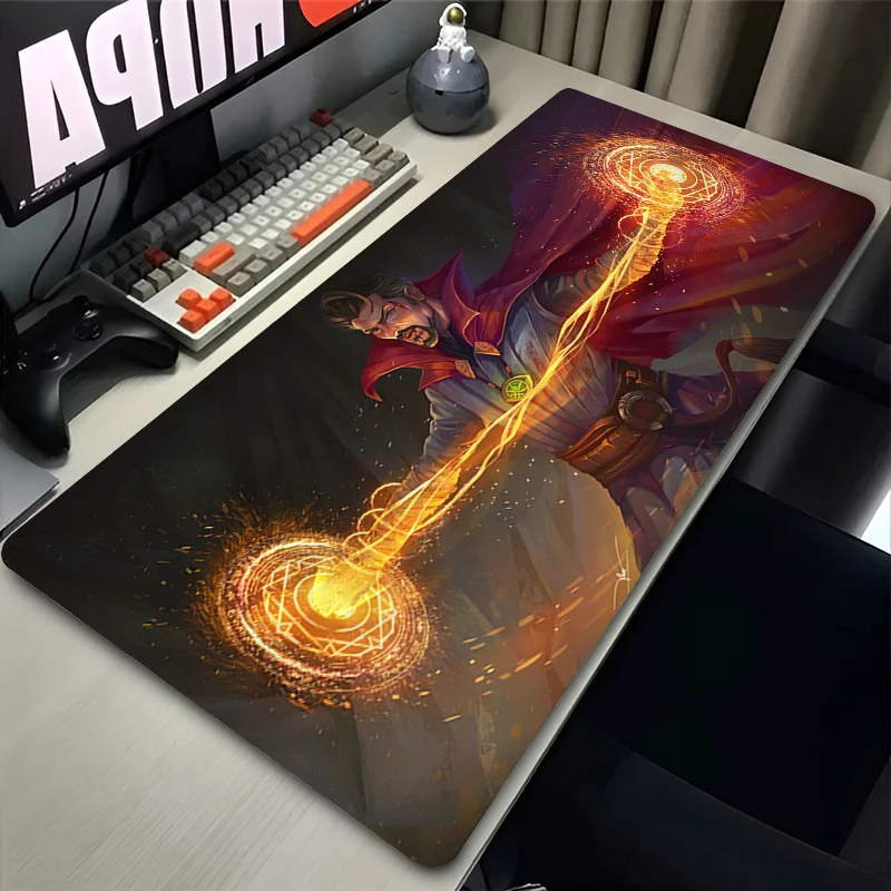 

Marvel Large Mouse Pad Computer Game Accessories Desk Pad Non Slip For Laptop Desk HD Printing Keyboard Mouse Mat 900x400 XXL