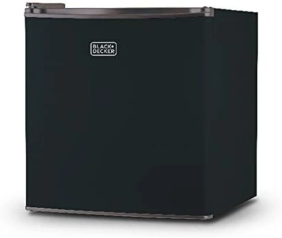 BLACK+DECKER BCRK17W Compact Refrigerator Energy Star Single Door