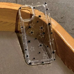 Moon & Stars Print Clear Shockproof Back Cover for Mi 11Lite 5G (2)