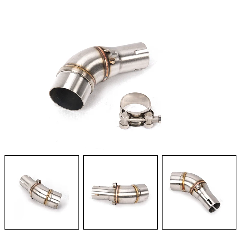 Slip-on For Yamaha YZF R25 R3 MT-03 MT03 Motorcycle Exhaust 51mm Escape Systems Connection Muffler Modified Middle Link Pipe - Image 5