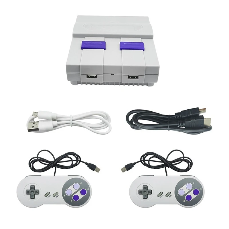 

Hot-For SNES821 Retro Game Console 2.4G Wired Double Mini Game Console TV Game Console Built-In 821 Games