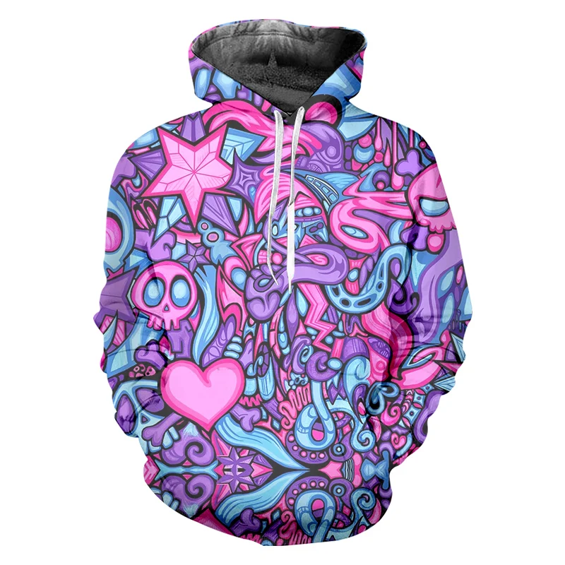 

Interest Hoodies Men Women Adult Sweatshirts Fashion Casual Jacket Harajuku Streetwear Men and women Hoodie 3D Pullover Coat3XL