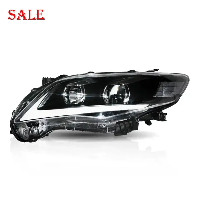 

LED Headlights Head Light Sequentail Front Lamp Fit For Toyota corolla 2011 2012 2013
