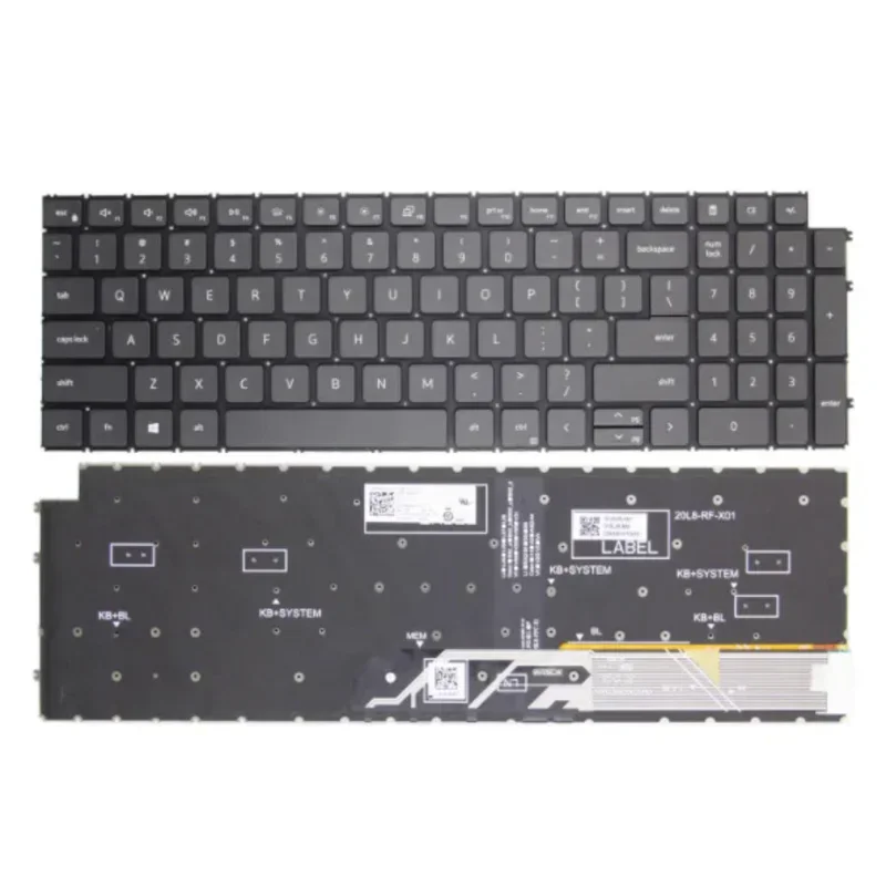 Nuovo Per Dell Latitude 3520 Inspiron 15 3510 3511 16 Plus 7610 Tastiera Blacklight