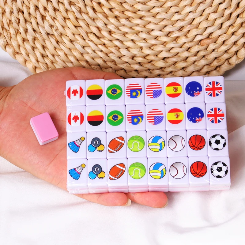 thumbnail image 2 of Lilo And Stitch) XL Seaside Escape Mahjong Tiles Game Customized Set, Tiktok Viral ASMR Funny 2 of 14