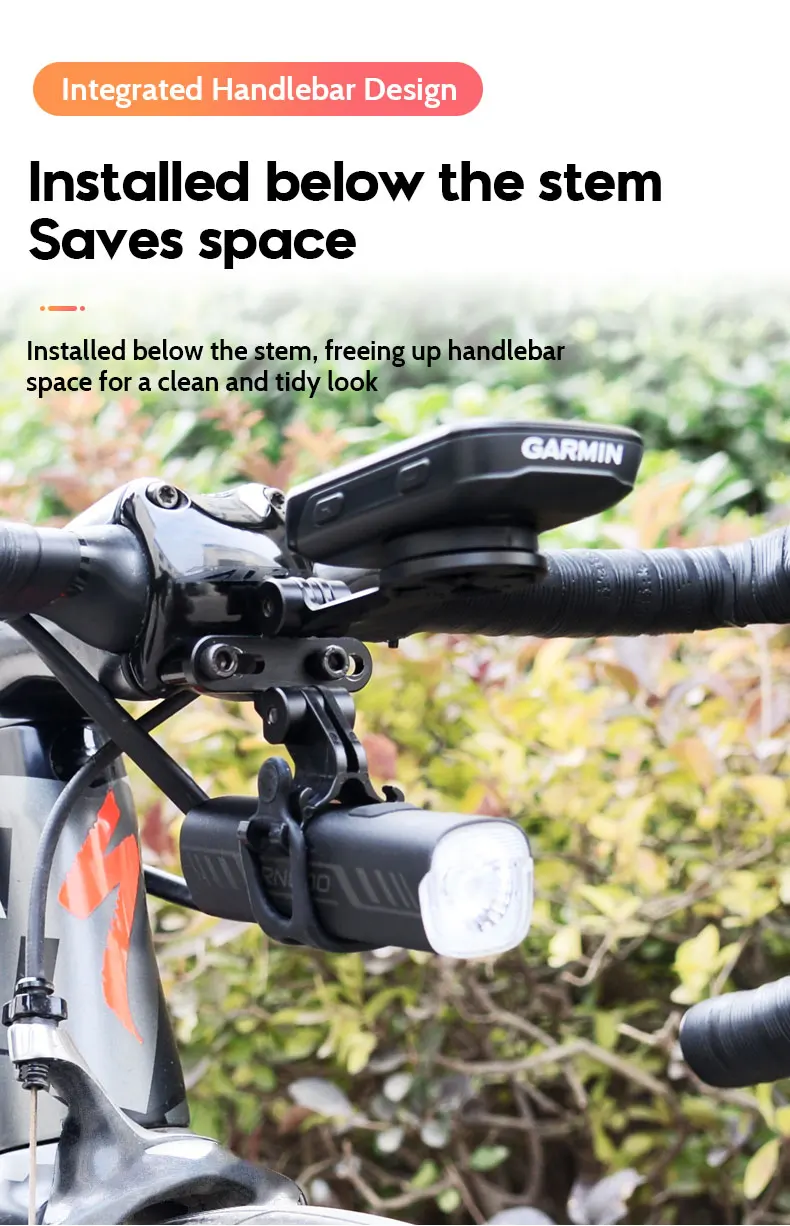 Thinkrider Fahrrad-Stoppuhr-Halterung Verstellbare Fahrradcomputer-Halterung aus Aluminiumlegierung für Outdoor-Radfahren – Detail 3
