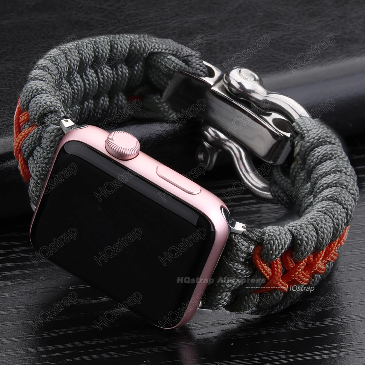 Braided Nylon Adjustable Buckle Strap