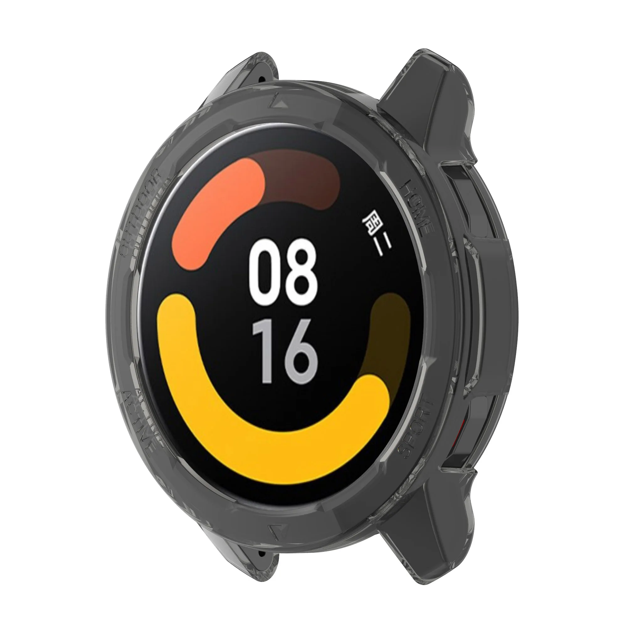 Durable TPU Silicone Protector Case for Xiaomi Mi Watch S1 Active and Mi Watch Color 2