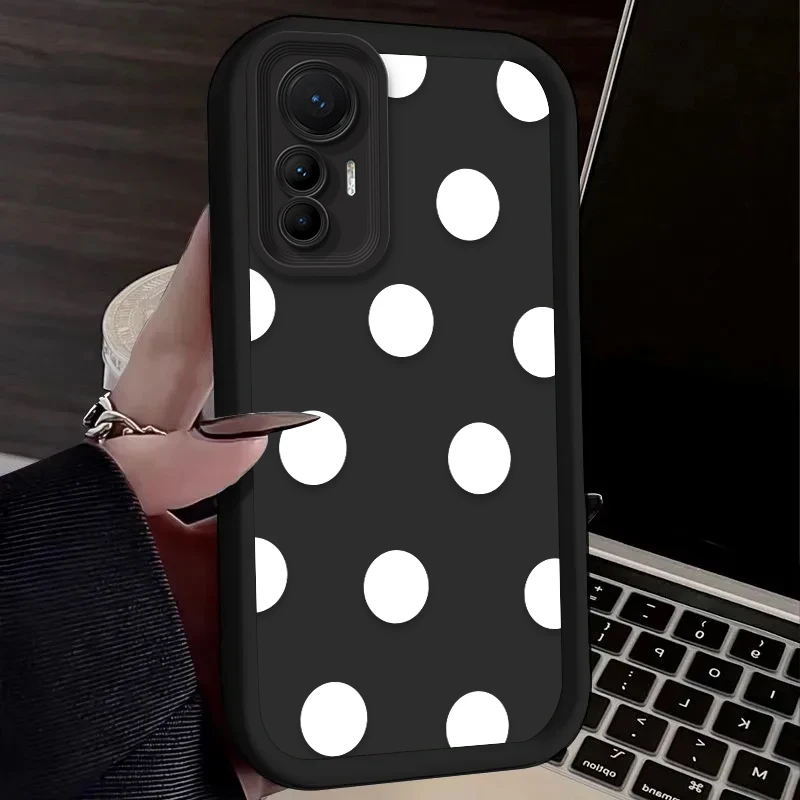 Chic Polka Dots Protective Phone Case Cover