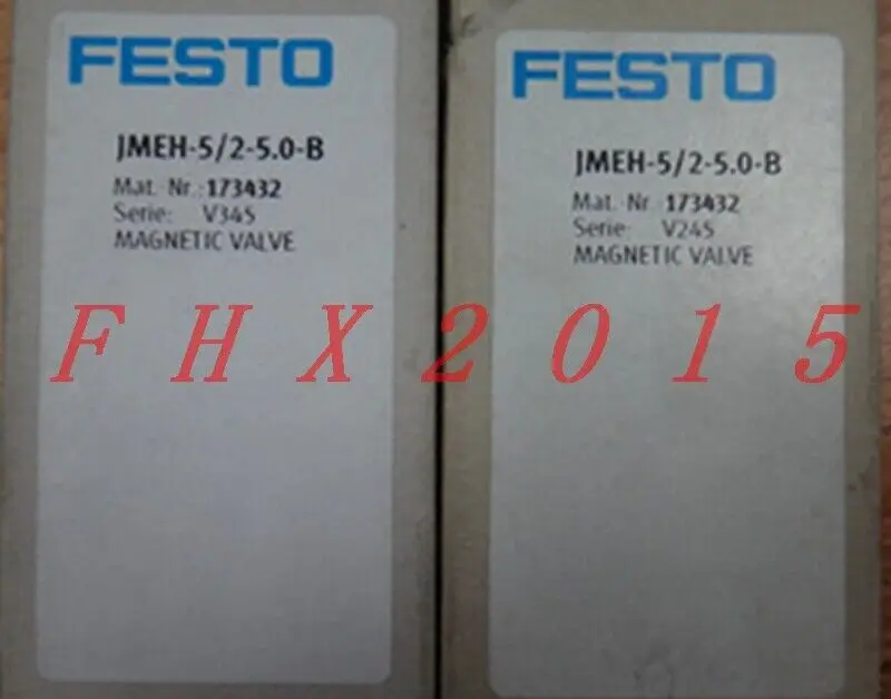

ONE NEW FESTO 173432 JMEH-5/2-5.0-B