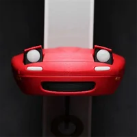 Wall-Mounted Antique Key Hook, Classic Style, Door Key Storage Rack, to Define A Clear Space in the Home. Miata Red 2
