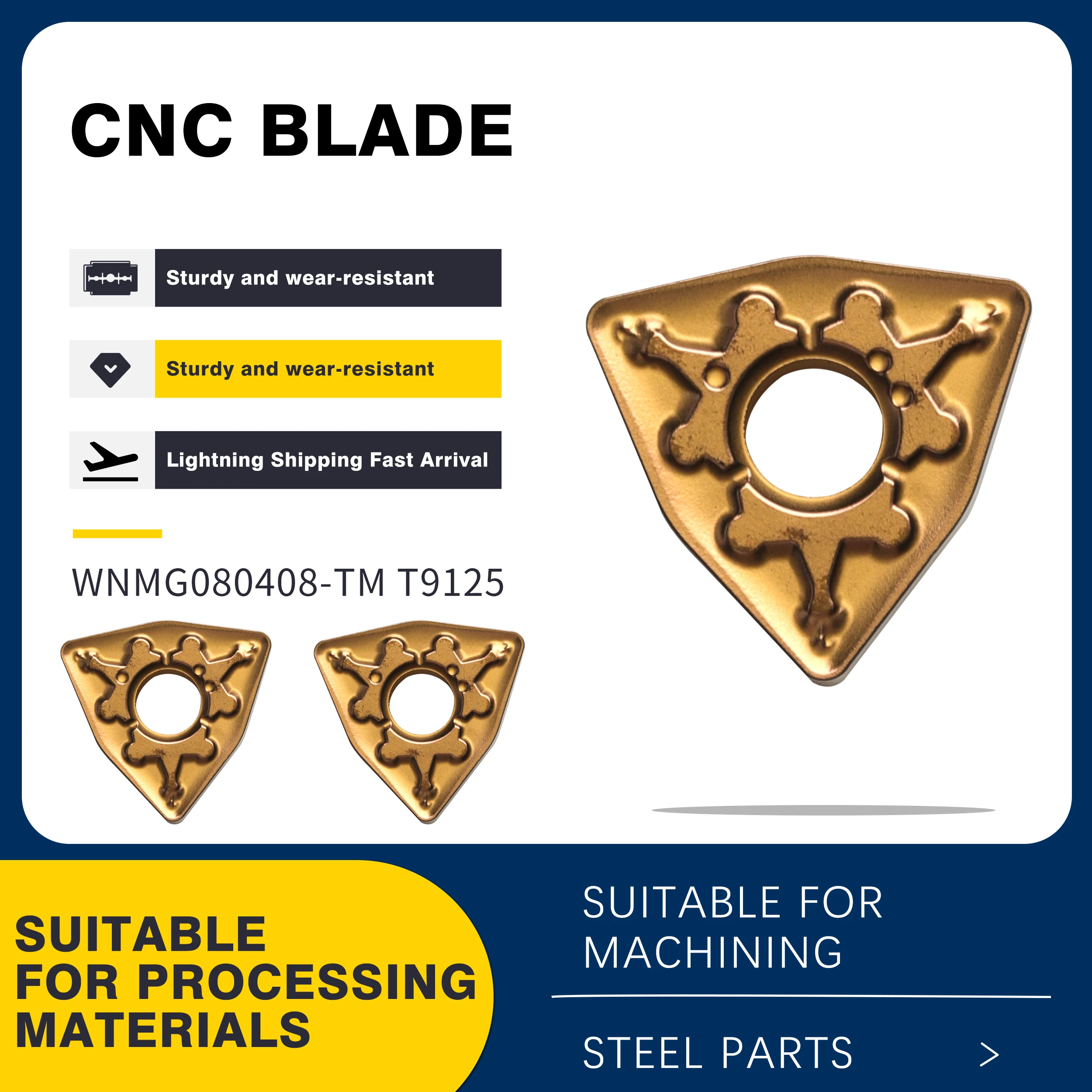 

10 шт. WNMG080404 WNMG080408 WNMG080412 TM T9125 портативный токарный станок с ЧПУ