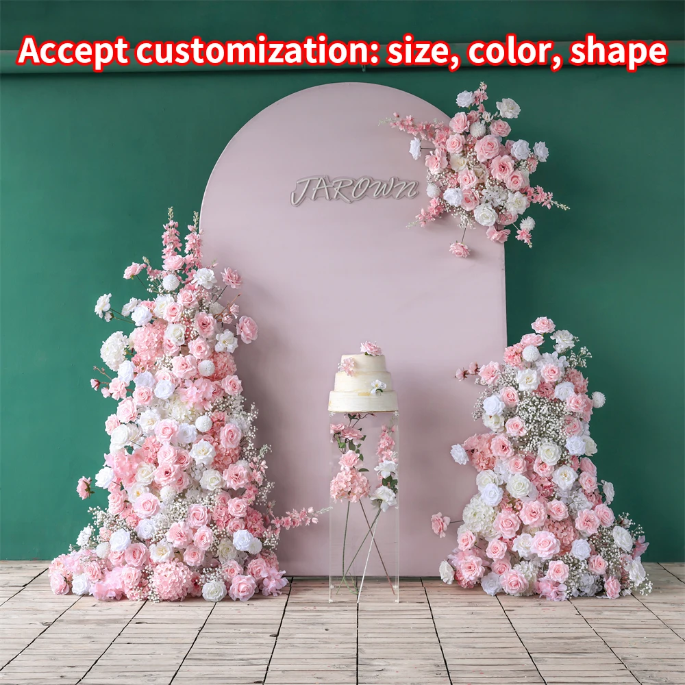 fleur-artificielle-mariage-brithday-kt-board-floral-arrangement-pink-white-rose-baby-breath-flowers-row-decor-props-h54ft-165m