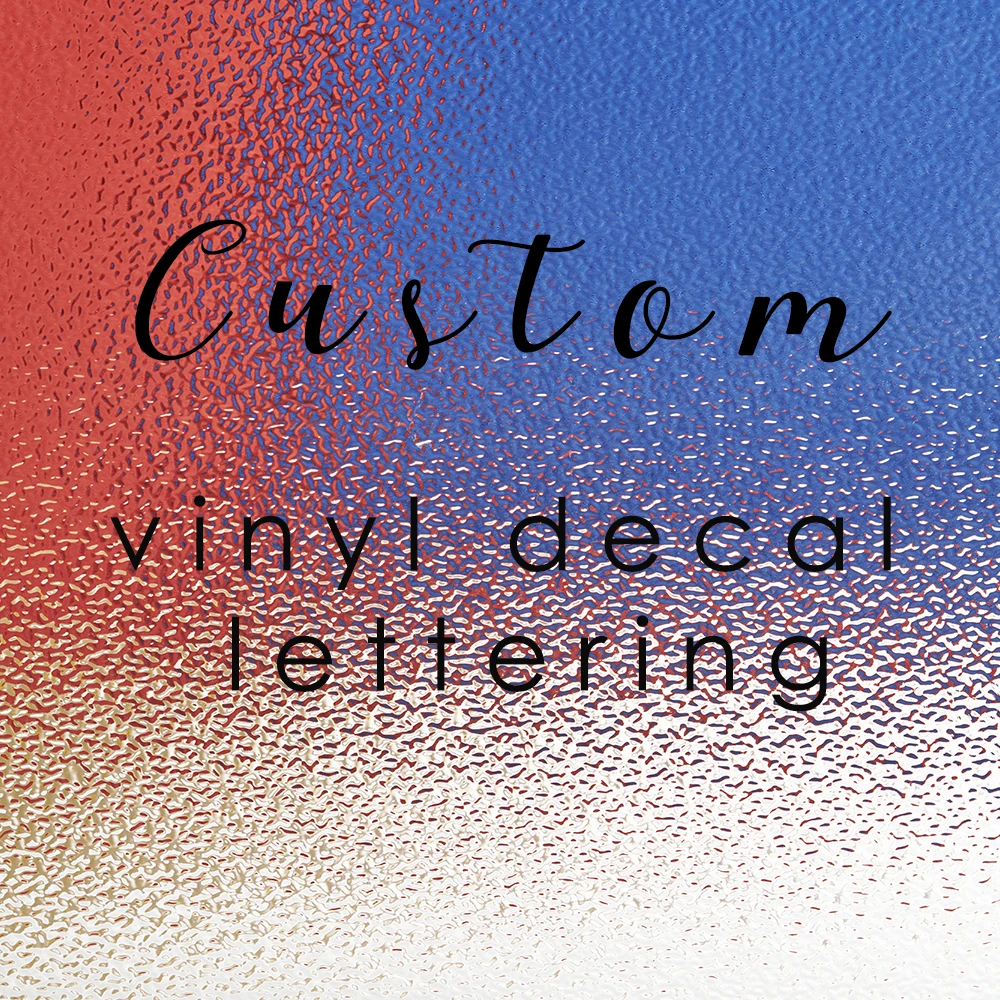 Personalised Name Sticker Vinyl Decal Water Bottle Wine Glass Lunch Box ...