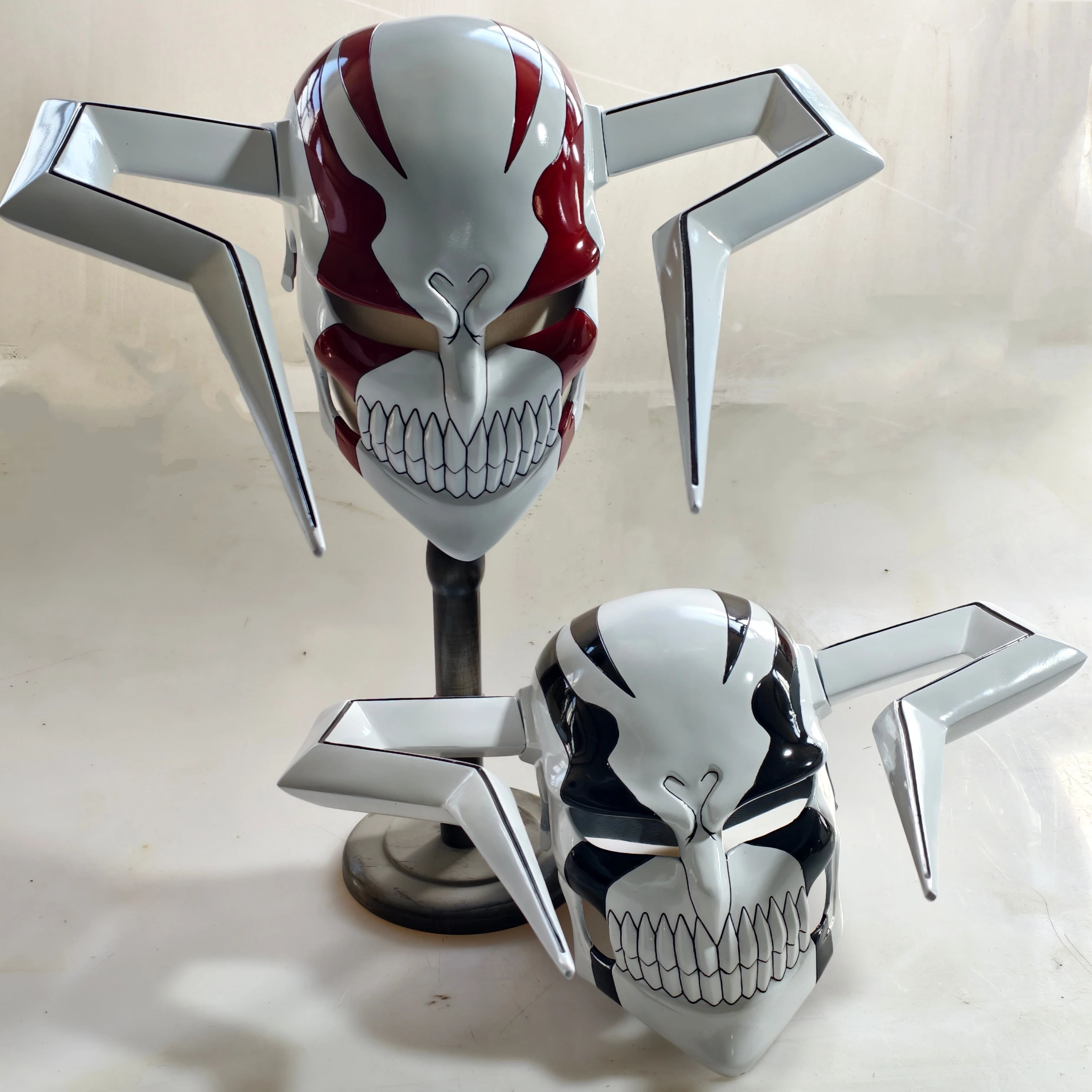 Why Does Ichigo Have a Hollow Mask? A Real-World Guide to the Bleach Full Hollow  Ichigo Mask with Detachable Bull Horns, image size:3072x3072