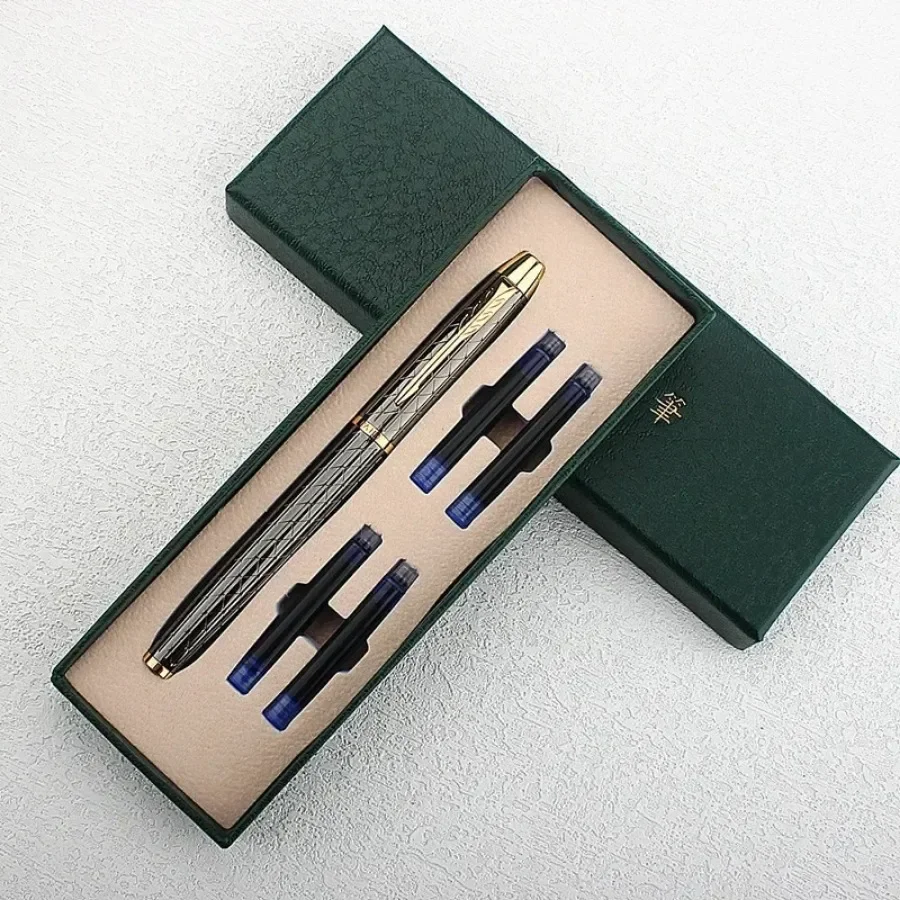 

Роскошный набор металлических чернил, перьевая ручка для мужчин